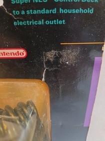 Official OEM Super Nintendo SNES AC Adapter Brand New Sealed