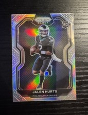 2020 Panini Prizm Chronicles Jalen Hurts Prizm Black Silver RC #PB-19 Eagles