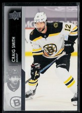 Craig Smith 2021-22 Upper Deck #19 Boston Bruins