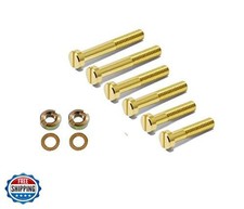 Brass Anti-Static Turntable Cartridge Headshell Mounting Screws N