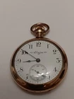 1904 Elgin 7J ,Grade 282 ,size 0 ,10k gf, antique Pocket Watch not running