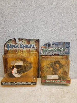 Mage Knight Conquest IRON RAIN HILL GIANT Figure Miniature + Black Powder Rebel 