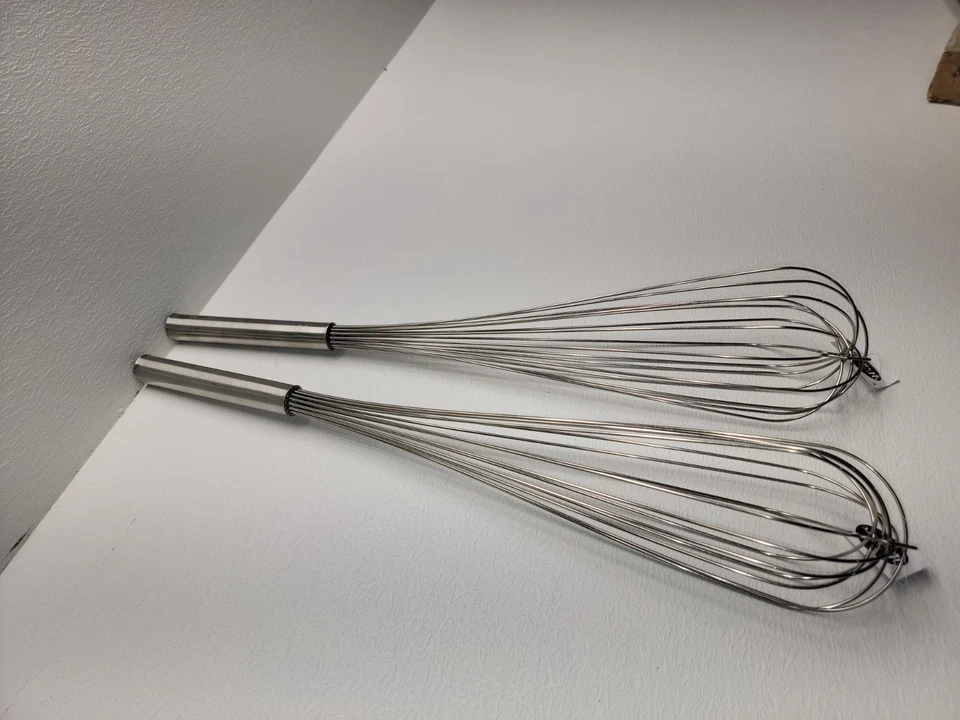 Juego de 2 utensilios de cocina Winco de acero inoxidable francés de 22 pulgadas Foto 3 de 4