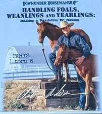 Clinton Anderson Downunder  #47A Horsemanship Level 1   6 VHS Tapes