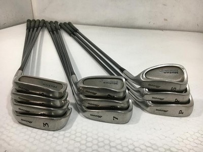 [Mizuno] Notus 57 Iron Set 10pcs 3.4.5.6.7.8.9.P.F.S Genuine Carbon Flex R Used