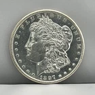 1897-S $1 Morgan Dollar 90% Silver Proof Like PL Philadelphia US Coin