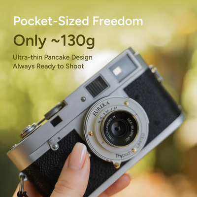 Thypoch Eureka 28mm F2.8 Ultra-Compact Manual Focus Prime Lens for Leica M-Mount