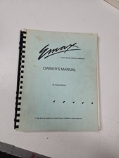 VINTAGE E-MU SYSTEMS EMAX OWNER'S MANUAL