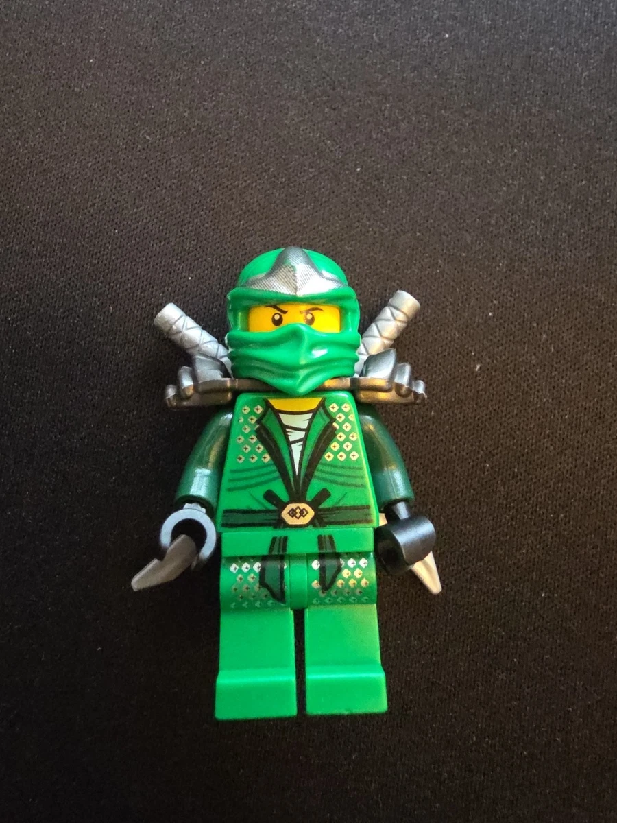 ぐみ LEGO Ninjago Lloyd ZX Green Ninja Minifigure With Weapons And