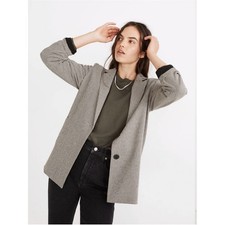 Madewell Dorset Blazer in Houndstooth size medium