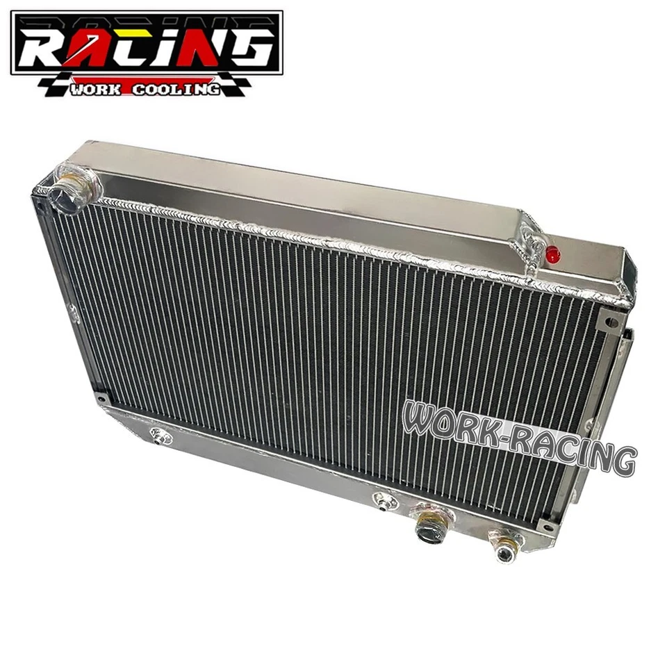 Radiador compatible con 72-81 1973 1974 1979 1980 Mercedes Benz R107/C107 450 SL&SLC cupé Foto 3 de 4
