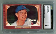 1955 Bowman #263 Eddie Joost CSG 9 MINT #1021664016