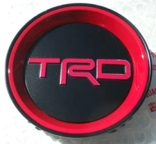 NEW 19 - 22 Toyota Tundra TRD PRO Red/Black OEM Center Cap P/N PT280-34190-02