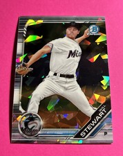 2019 Bowman Draft Chrome Atomic Refractor Will Stewart #BDC-49 - Miami Marlins