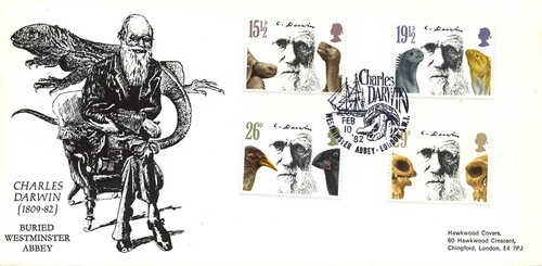 1982 Charles Darwin - Hawkwood Official