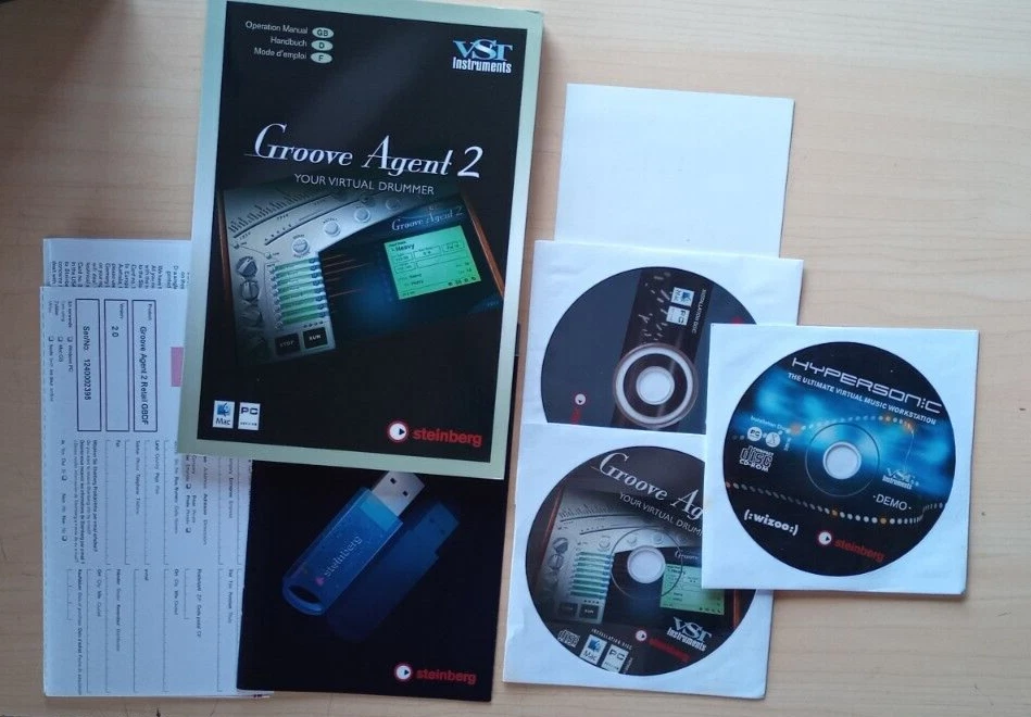 Steinberg Groove Agent 2 Cubase Logic Studio Komplete 7 Software Lot - NO KEYS - Image 3 of 4