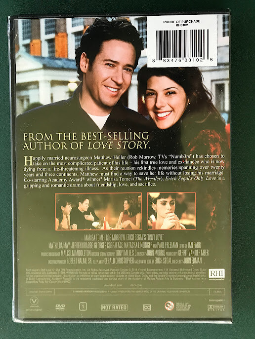 Only Love (DVD) Marisa Tomei, Rob Morrow, MINT, 1998, FACTORY
