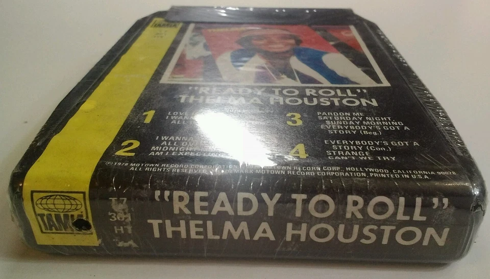 Thelma Houston 8 Track Tape NOS Rare VHTF Sealed Vintage 1978 Ready To Roll - Image 4 of 4