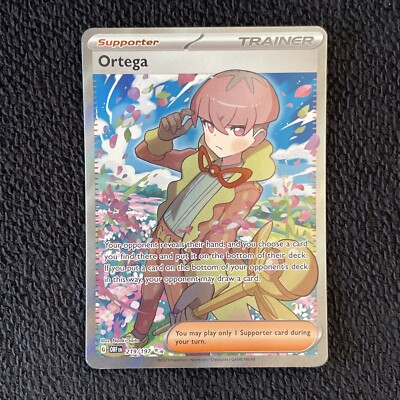 219/197 Ortega Full Art Ultra Rare Pokmon TCG Obsidian Flames | eBay