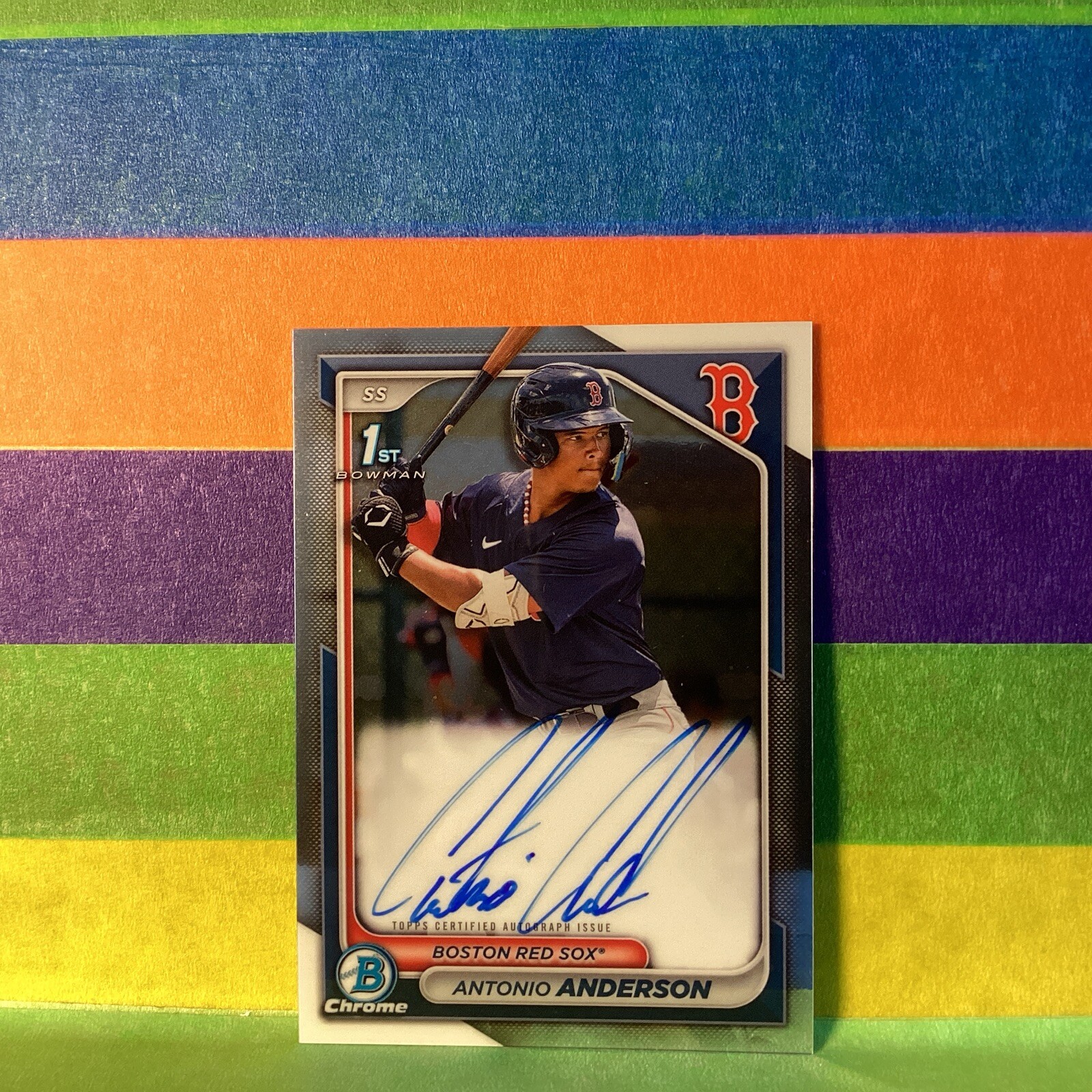 2024 Bowman Chrome Antonio Anderson Rc Auto #CPA-AAN