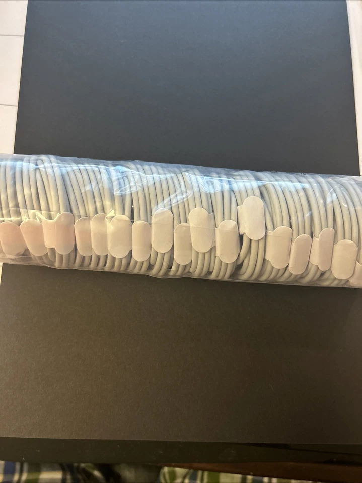 Adaptador de corriente Apple Lightning 5 vatios cable USB de 1 m Foto 2 de 2