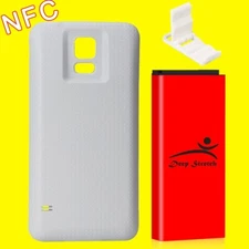 Long Life 9000mAh Extended NFC Battery Cover for Samsung Galaxy S5 SM-G900M USA