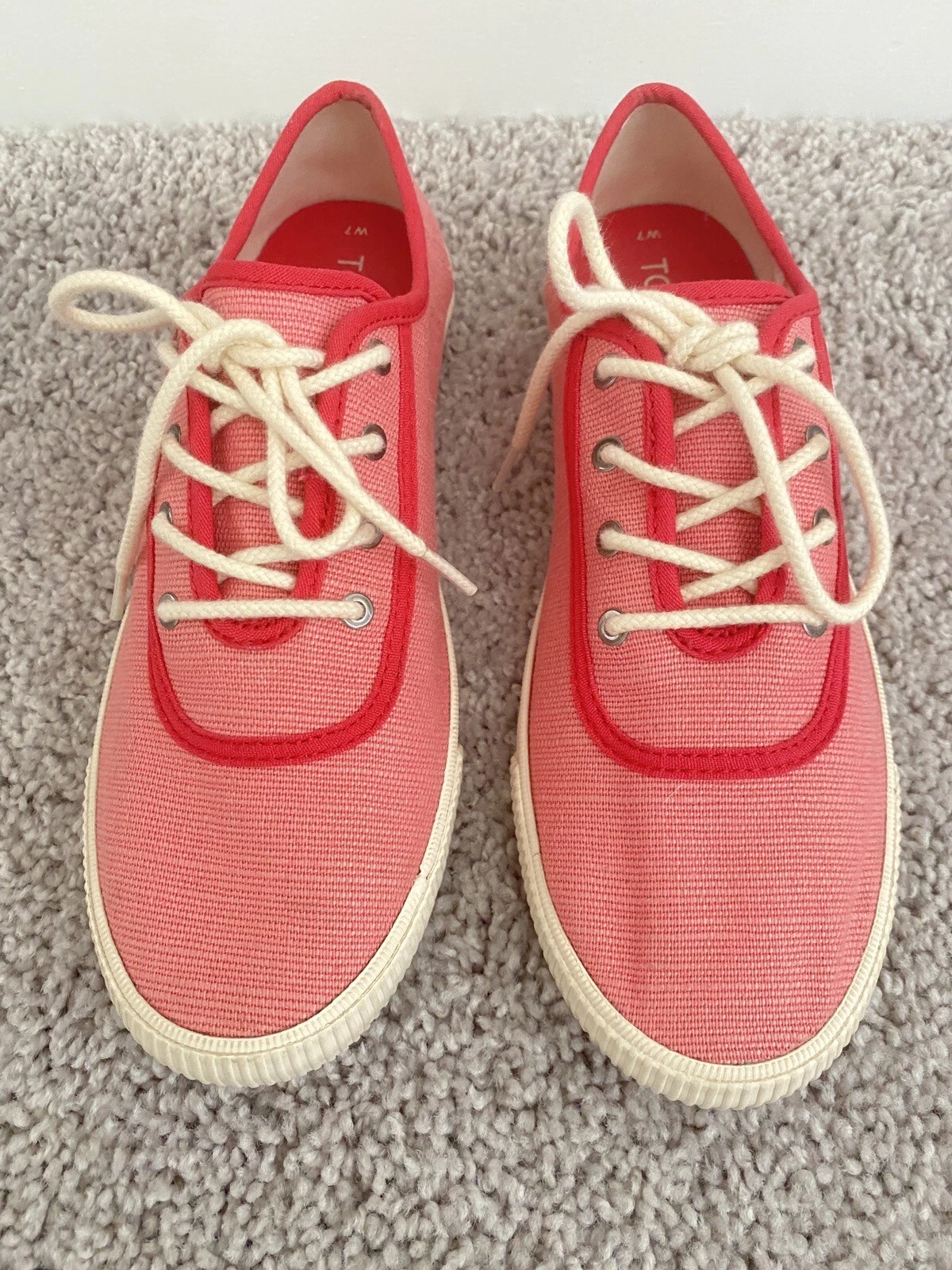Toms Heritage Canvas Women Shoes Size 7
