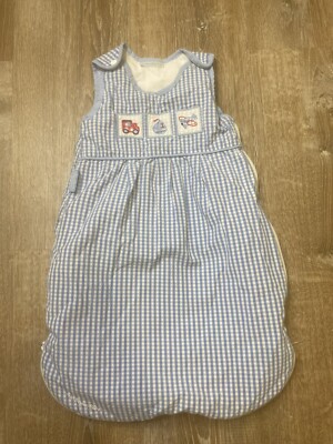 JOJO MAMAN BEBE Sleep Sack Baby Boy 0-6 Months Blue