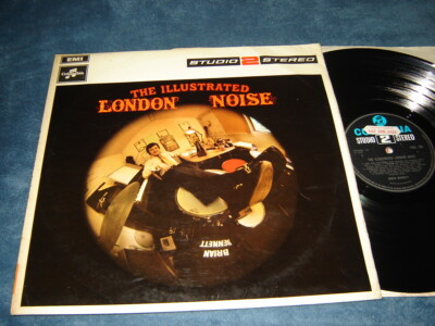 Brian Bennett - The Illustrated London Noise LP 1969 UK original jazz rock