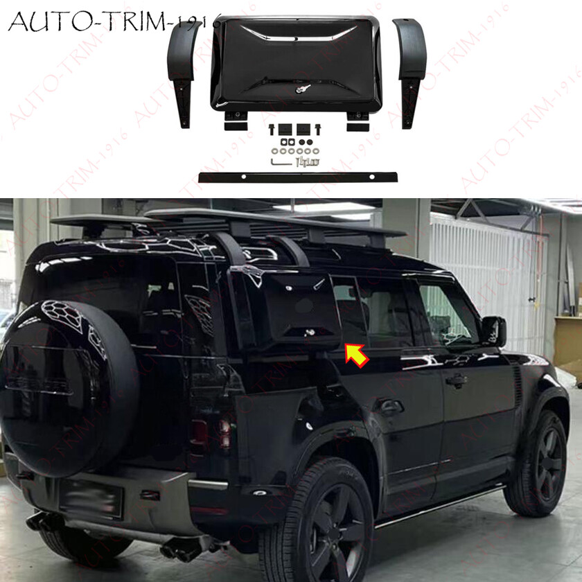 For 2023-2025 Land Rover Defender 130 Black Side Window Storage 
