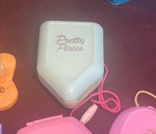 pretty pixies compact vintage Lake House W/ Extra Figurines Polly Pocket Toy