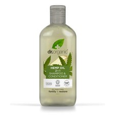 Image of Dr Organic Hemp Oil 2in1 Shampoo & Conditioner - 265ml
