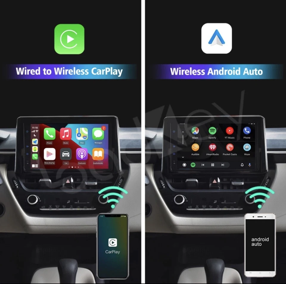 NEW 2023 Carlinkit 3 CarPlay Ai Box Android 9.0 Wireless CarPlay wireless tablet - Immagine 3 di 4