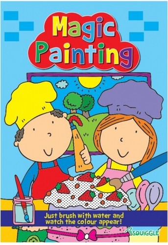 NEU 2 x A4 MAGIC PAINTING MALBÜCHER FÜR KINDER KEIN DURCHEINANDER NUR WASSER VERWENDEN - Bild 2 von 9