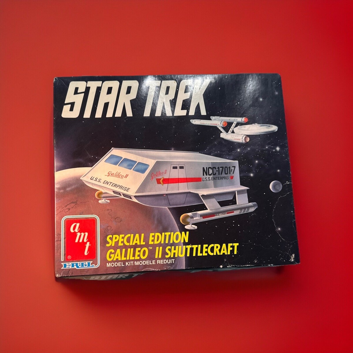 Star Trek Galileo II プラモデル AMT -/- Galileo II Shuttlecraft - YouTube