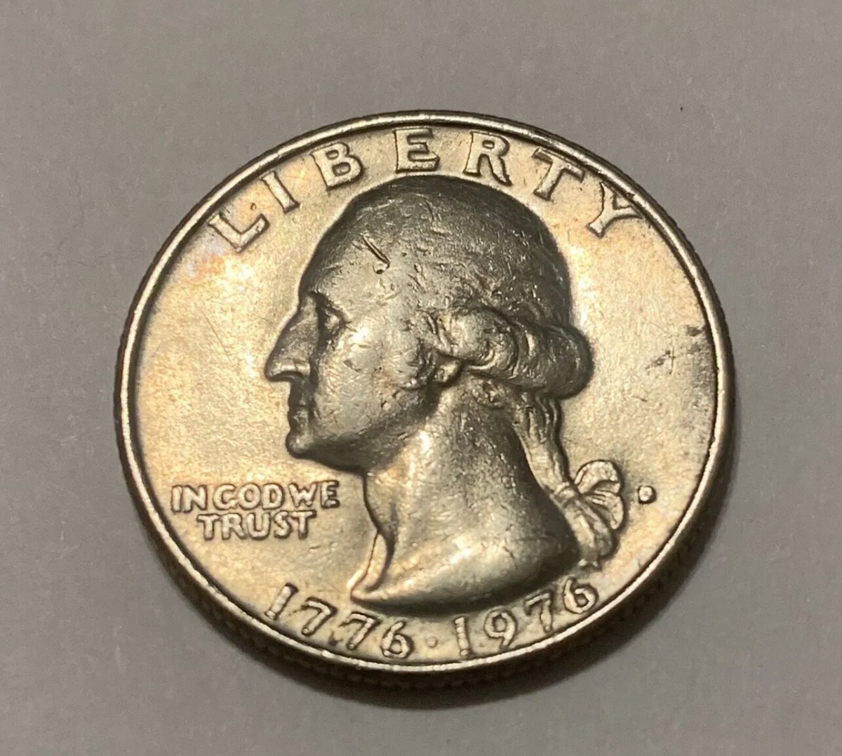 1776-1976 Bicentennial Quarter D MINT MARK STRONG DDO & DDR