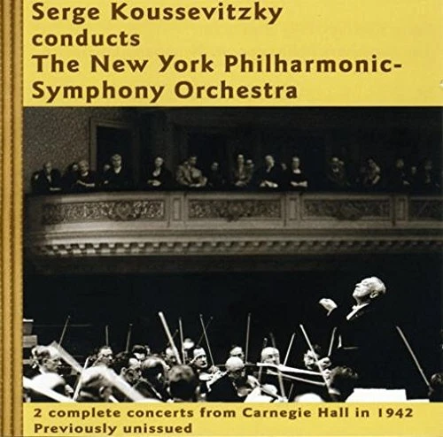 Koussevitzky Conducts The Philharmonic Symphony Orchestra - CD WHRA Like New - Picture 1 of 1