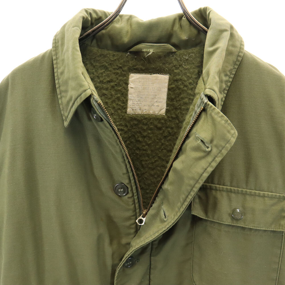 70〜80年代　アメリカ軍　A2デッキジャケット 古着 80年代 米軍実品 A-2 ミリタリー デッキジャケット USA製