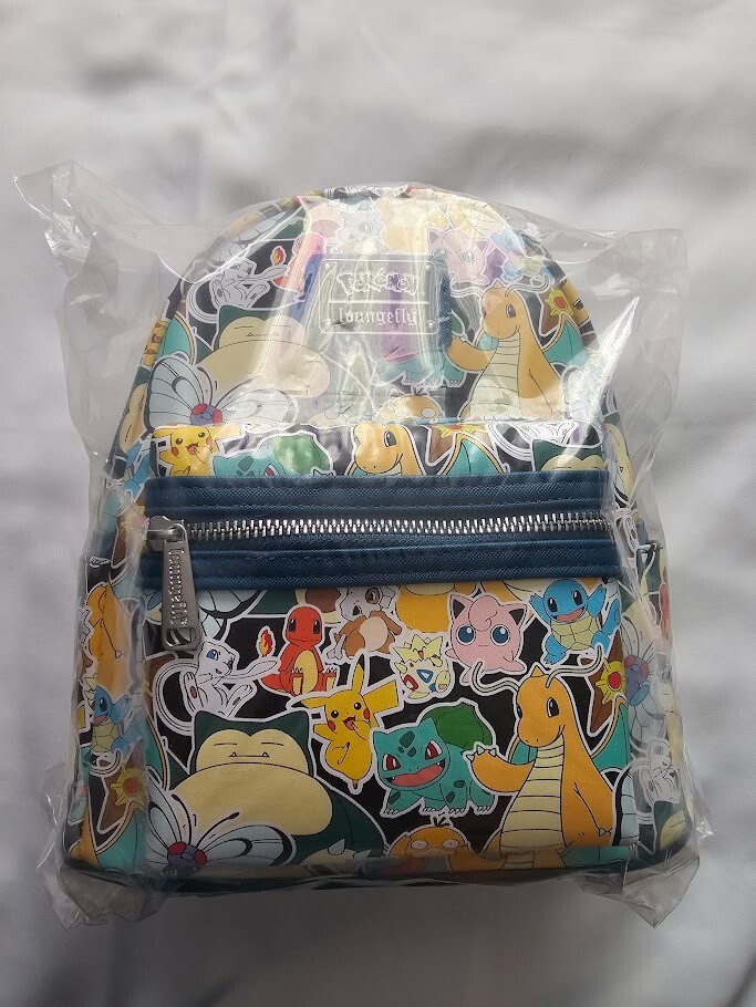 LOUNGEFLY POKEMON STICKER COLLAGE. NEW W/ TAGS.