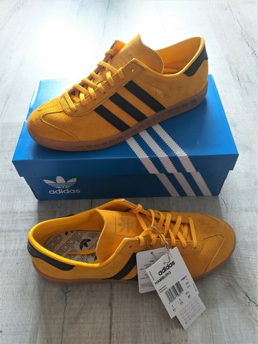 ADIDAS ORIGINALS MENS HAMBURG TRAINERS 