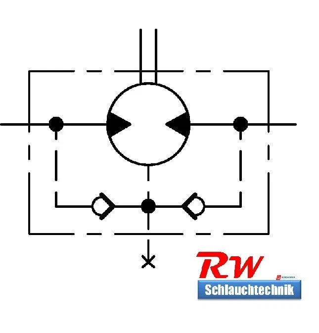 Hydraulikmotor Ölmotor Orbitalmotor SMS 250 250 ccm, ähnlich OMS 250 - Bild 2 von 4