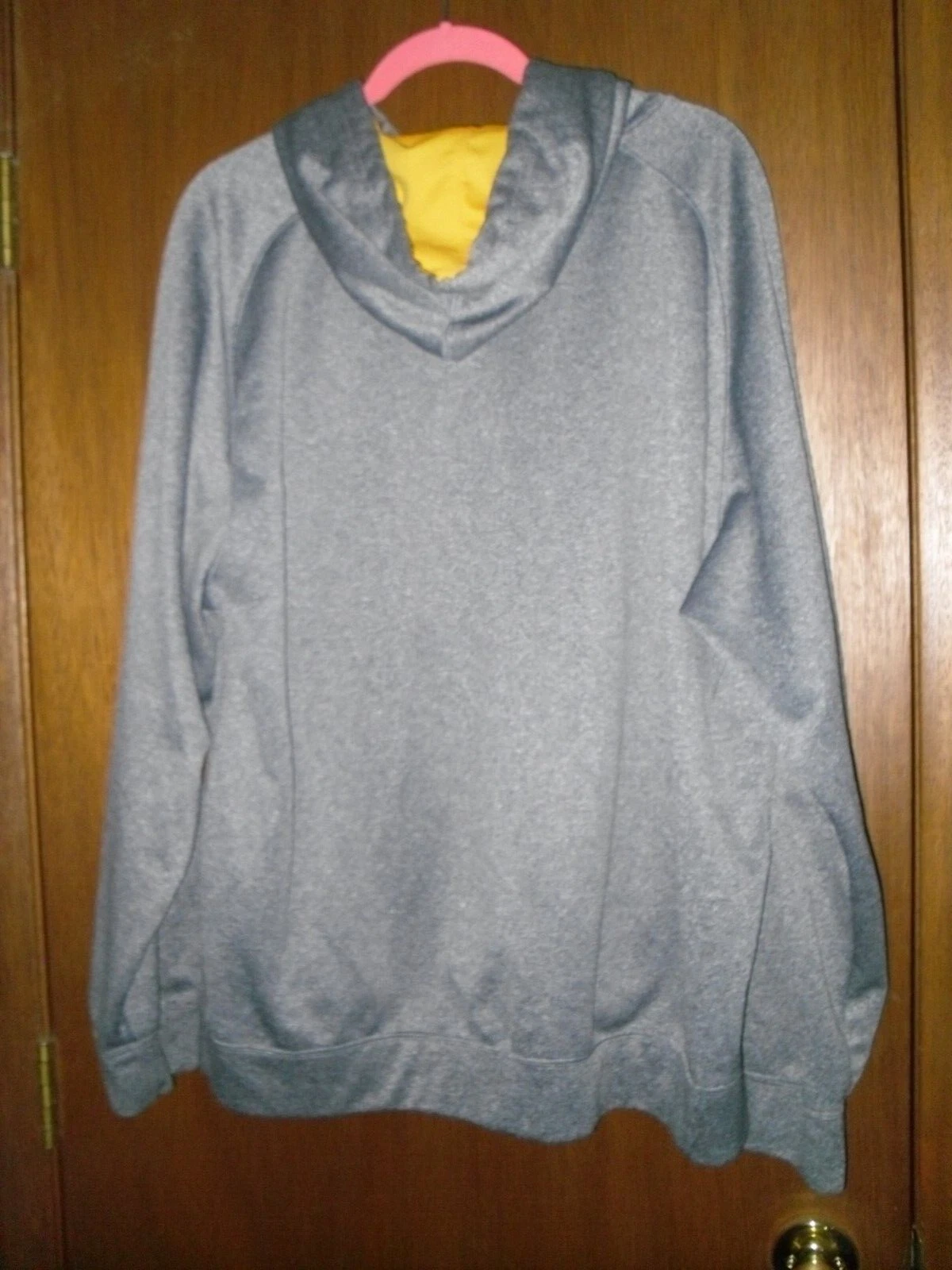 VETEMENTS Felpa con cappuccio Knights Apparel Iowa Hawkeyes grigia taglia XL 40 42 sezione 101