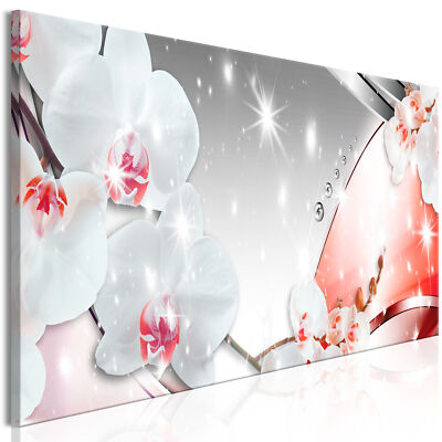 ABSTRAKTE ORCHIDEEN Leinwandbild TNT Drucke Wandbilder b-C-0816-b-a