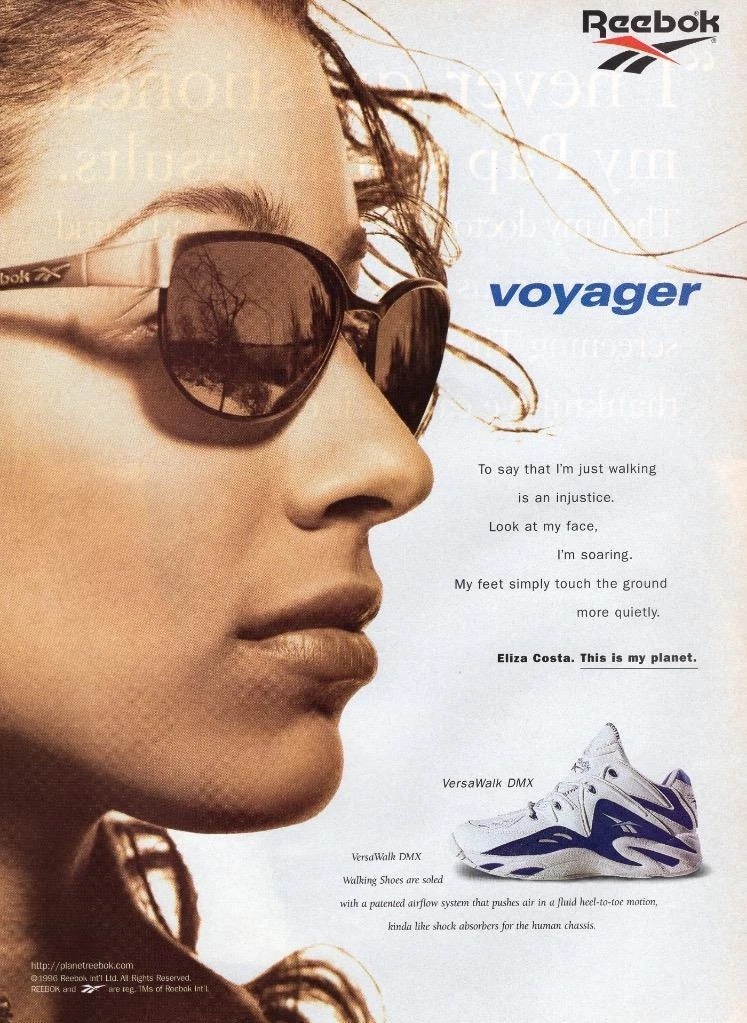 1996 REEBOK VOYAGER VERSA WALK DMX SHOES ELIZA COSTA THIS IS MY