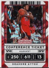 2020 Panini Contenders Draft Picks Variation Conference Ticket /99 DeAndre Ayton