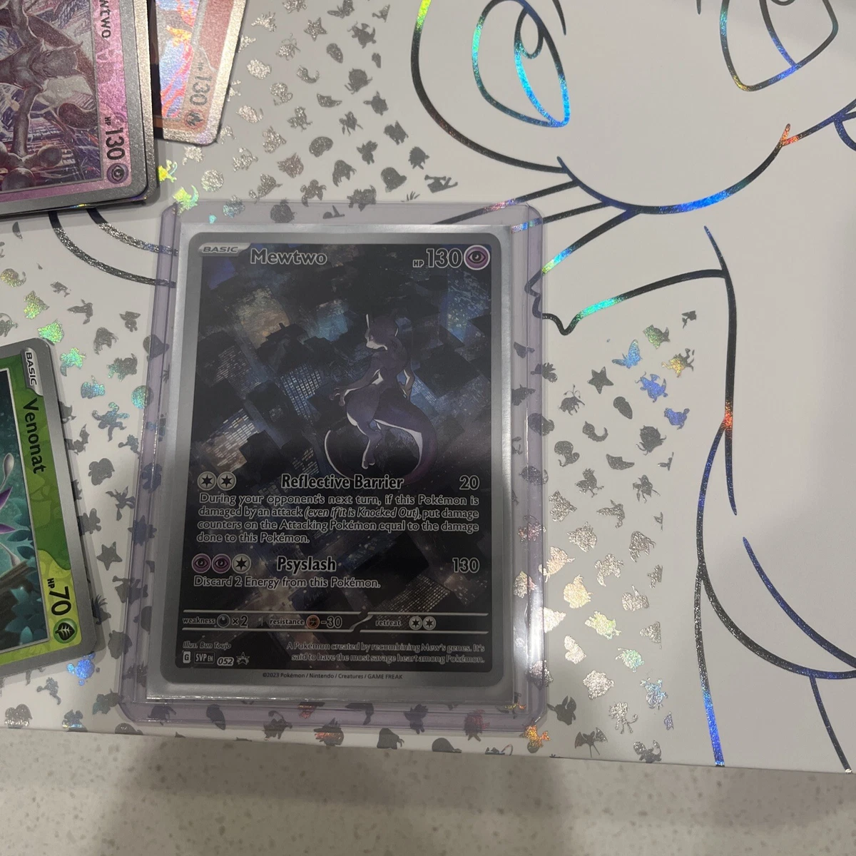 Pokemon TCG Pokemon 151 Mewtwo SVP052 Black Star Promo Full Art - NM | eBay