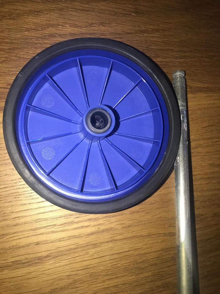 Merlin Dampfreiniger Polti Ersatzteil 2 Räder mit Achse - Bild 3 von 4