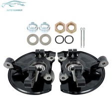 Par de cojinetes de nudillo y cubo de rueda de dirección delantera para Jeep Compass Dodge Caliber