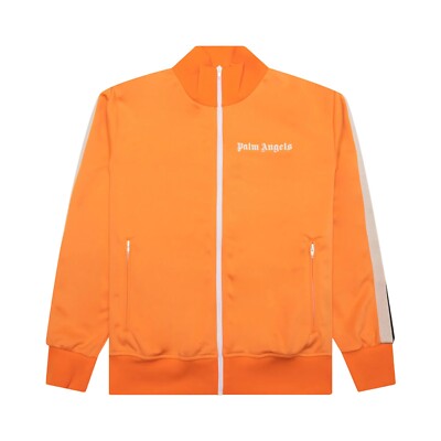 Palm Angels Track Jacket Orange/Off-White | eBay