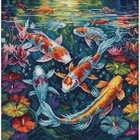 New Luca-S Cross Stitch kit  The Aquarium-BU5030